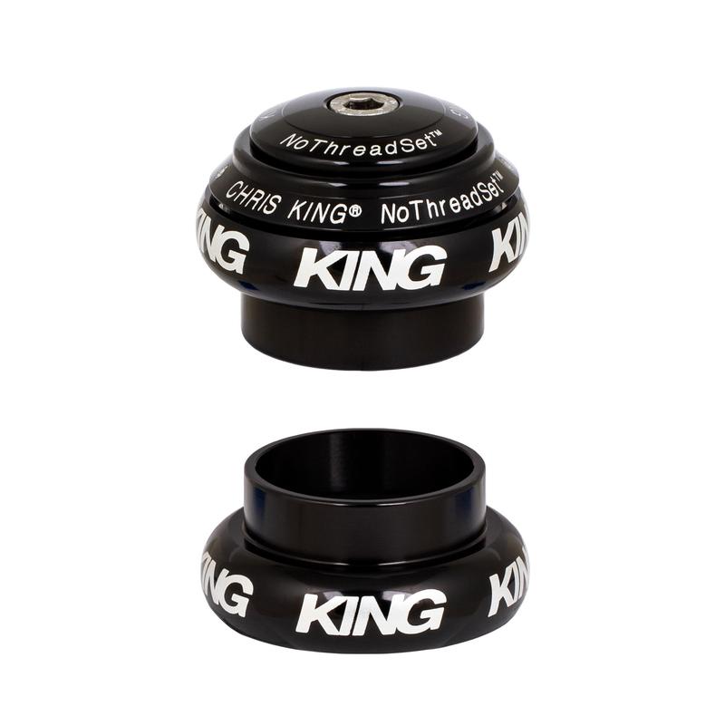 Chris King NoThreadSet Headset 1-1/8" Black Traditional Bold