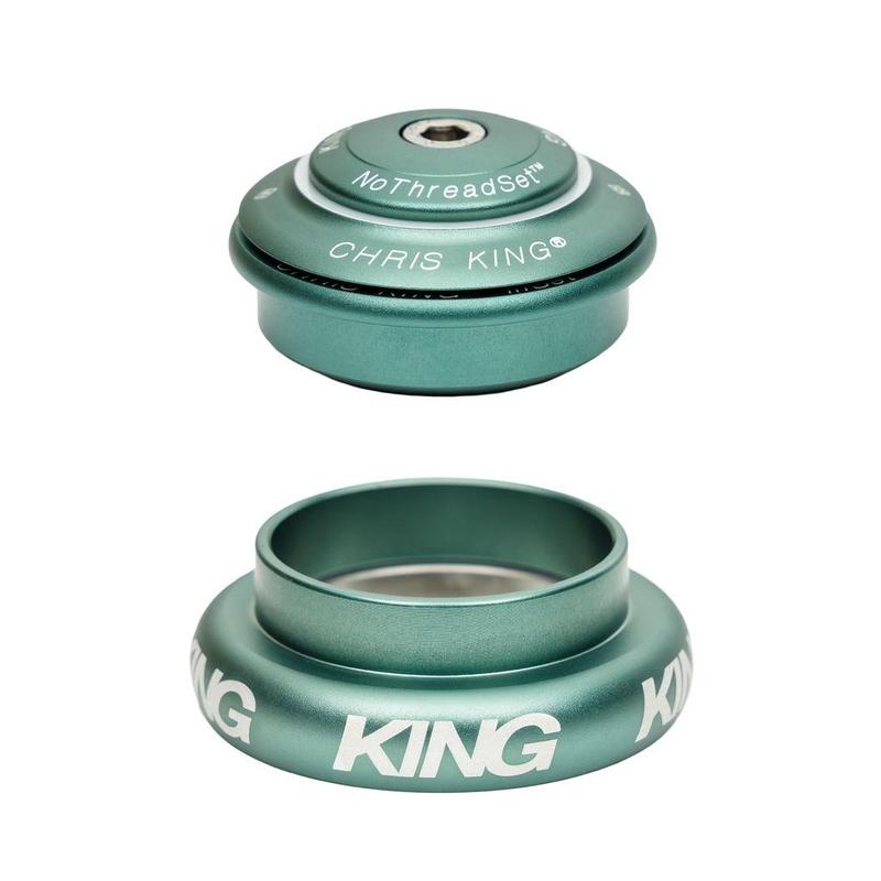Chris King InSet 7 Headset Matte Jade (44mm Straight Headtube, w/Tapered steerer)