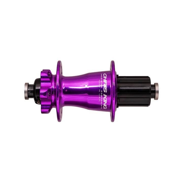 Chris King Disc Hub Rear, 6-Bolt, 32 Hole, XD, 148mm x 12mm Thru Axle, 3D Violet