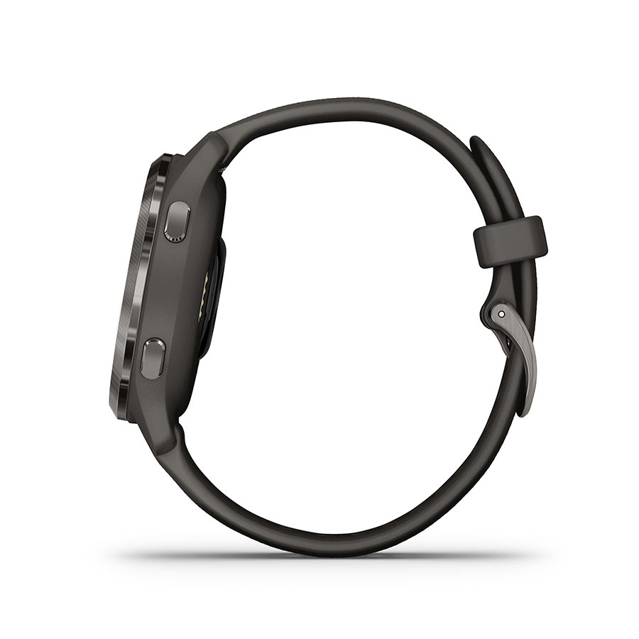 Garmin, Venu 2S, Watch, Watch Color: Black, Wristband: Black - Silicone