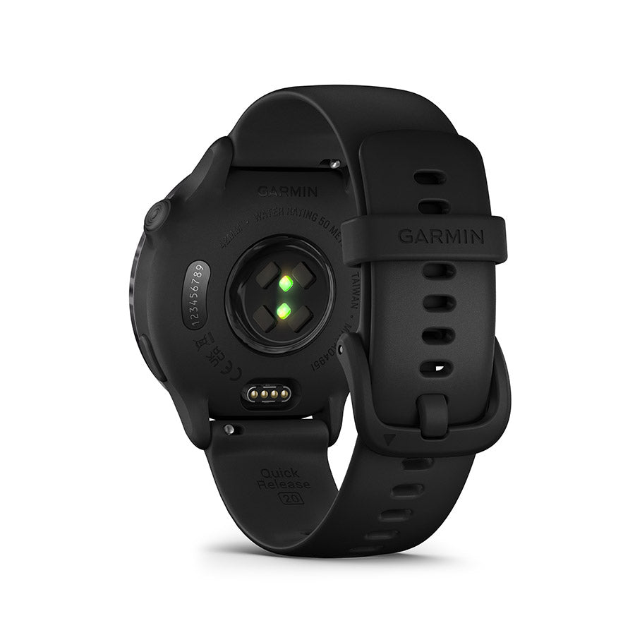 Garmin, vivoactive 6, Watch, Watch Color: Slate, Wristband: Black - Silicone