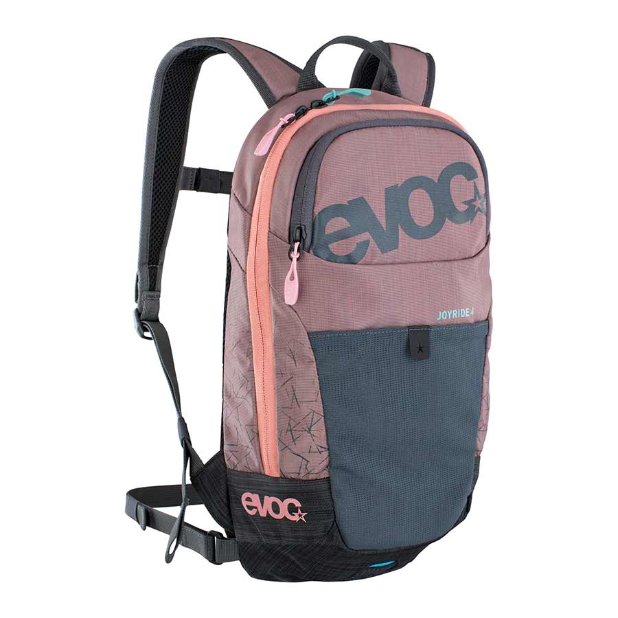 EVOC, Joyride 4, Hydration Bag, Volume: 4L, Bladder: Not included, Neon Blue/Gold