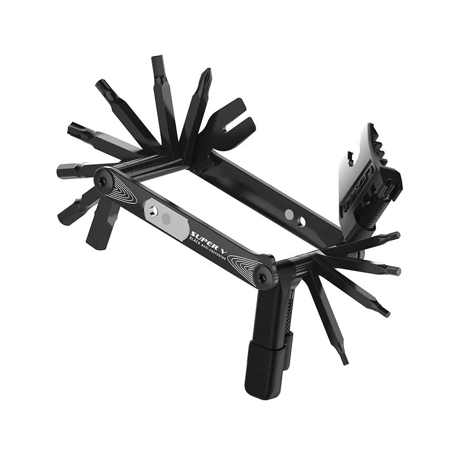 Lezyne, Super V22, Multi-Tools, Number of Tools: 22, Black