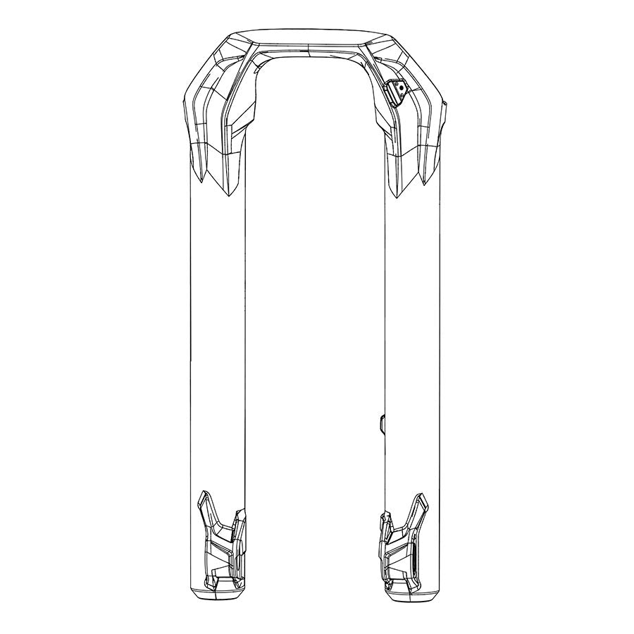 RockShox, Lower Leg for BoXXer 200 DFB C1, 27.5'', 11.4018.095.001