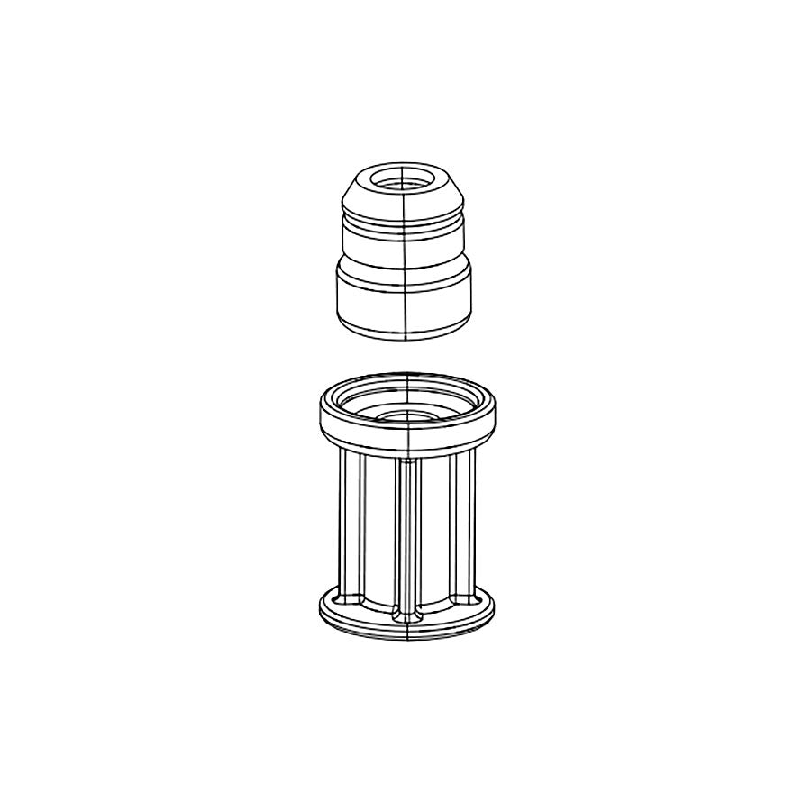 RockShox, Sealhead for 32mm Debonair Red, 11.4018.096.001
