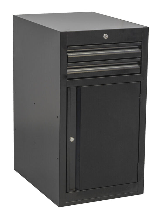 Tool Chest Narrow - 2 Drawers And Door