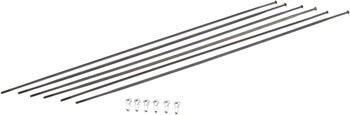 PR 1400 DIC OXIC BLK SPOKE REPL KIT F+R