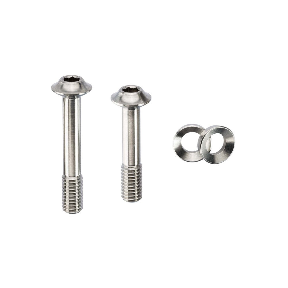 Ti Mount Bolt & Washer Kit Spherical M6X33/39