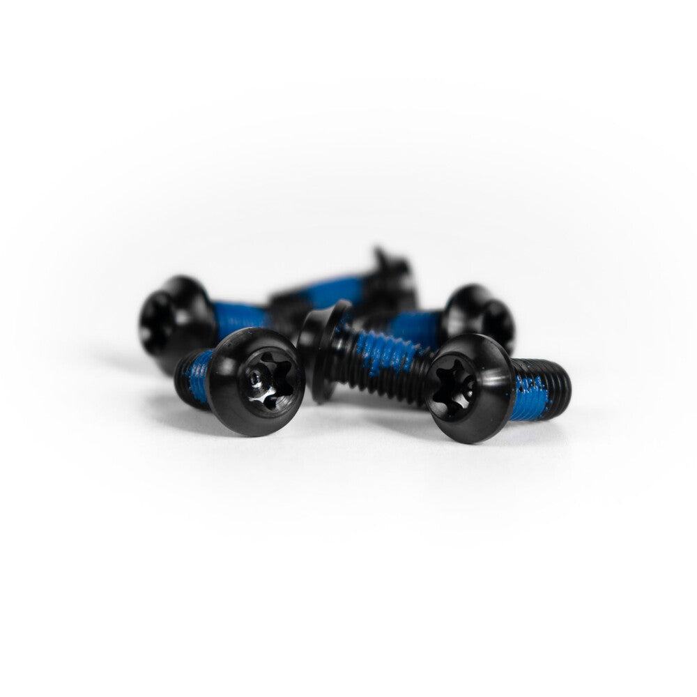 ROTOR BOLTS T25 BLACK TITANIUM 6PCS