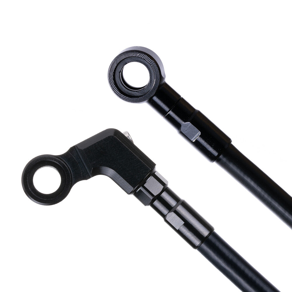 Hose Kit Angled Blk/Banjo Blk Kev 900Mm