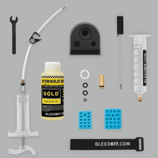 SHIM. WRKSHP BLEED KIT MTB/RD 2012+ W GLD FLUID