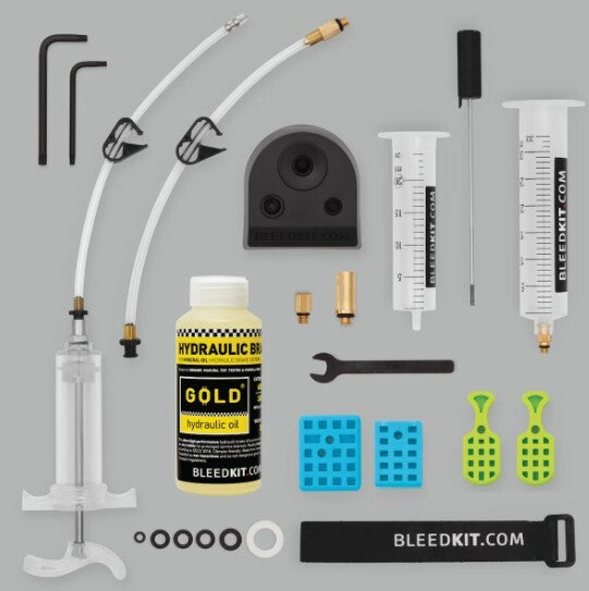 MASTER GOLD BLEED KIT - SHIM/MAG/MT/TRP/TEKTRO