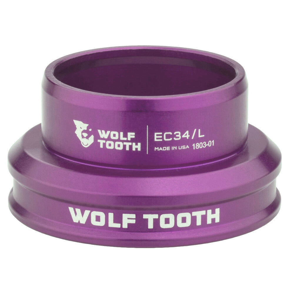 Wolf Tooth EC34/30 Premium Lower Headset Ultraviolet Purple