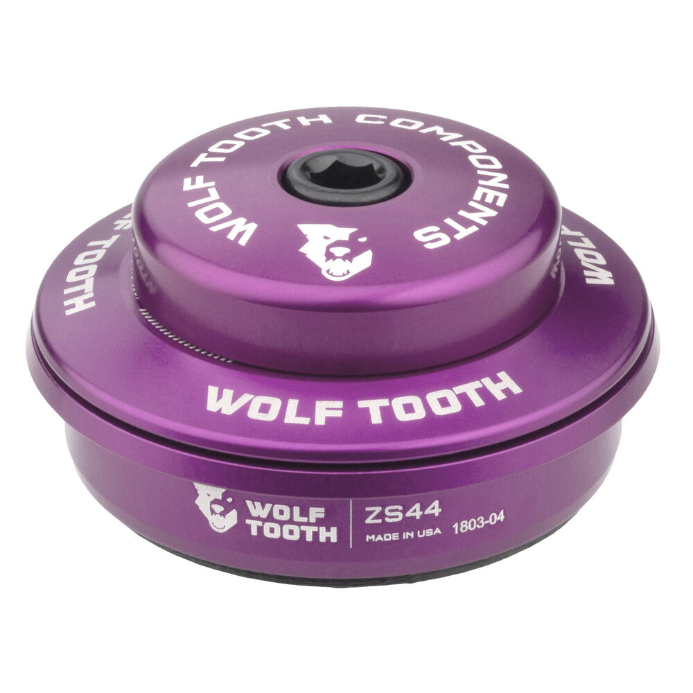 Wolf Tooth ZS44/28.6 Premium Upper Headset 6mm Stack Ultraviolet Purple