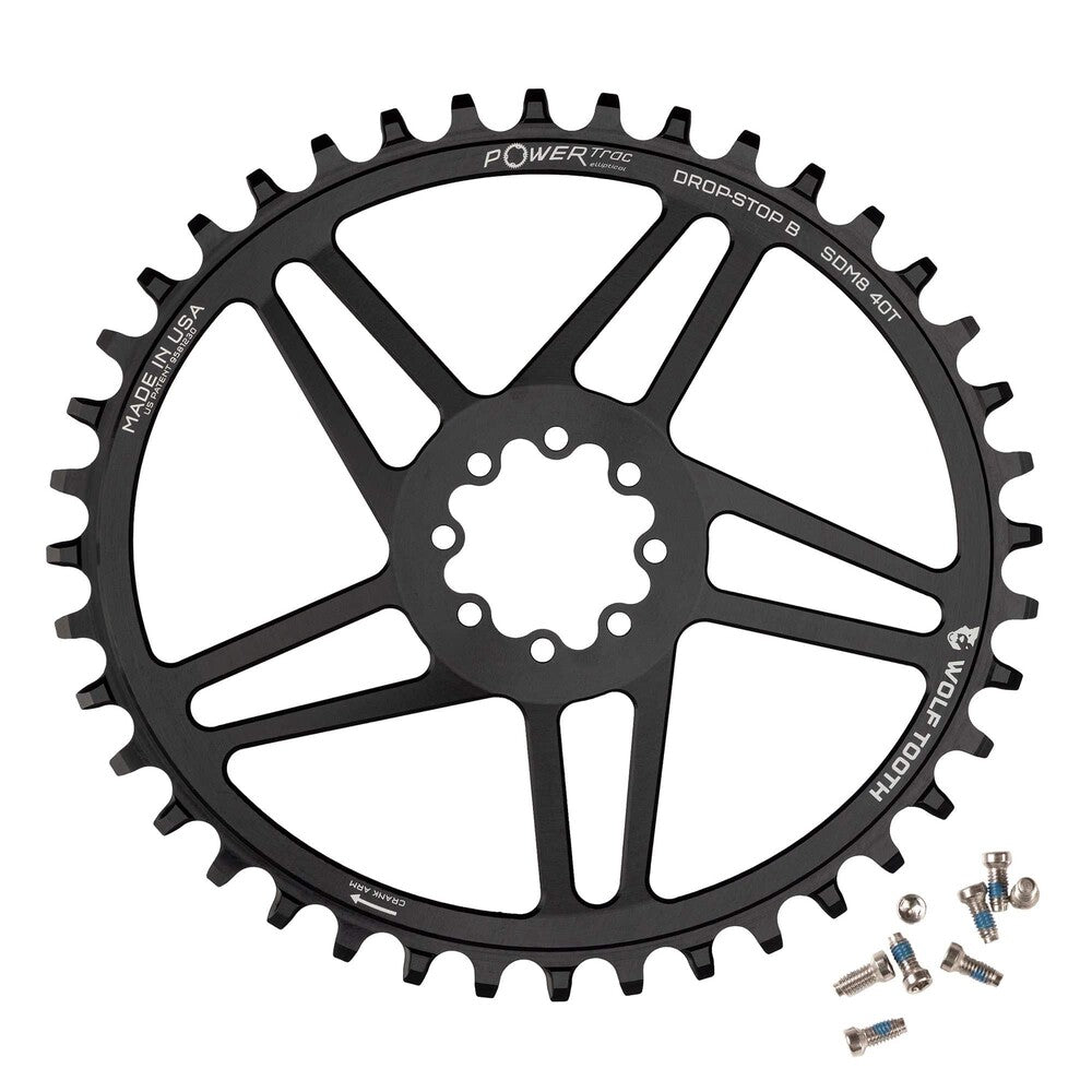Oval Direct Mount Chainrings For Sram 8-Bolt Gravel / Road Cranks