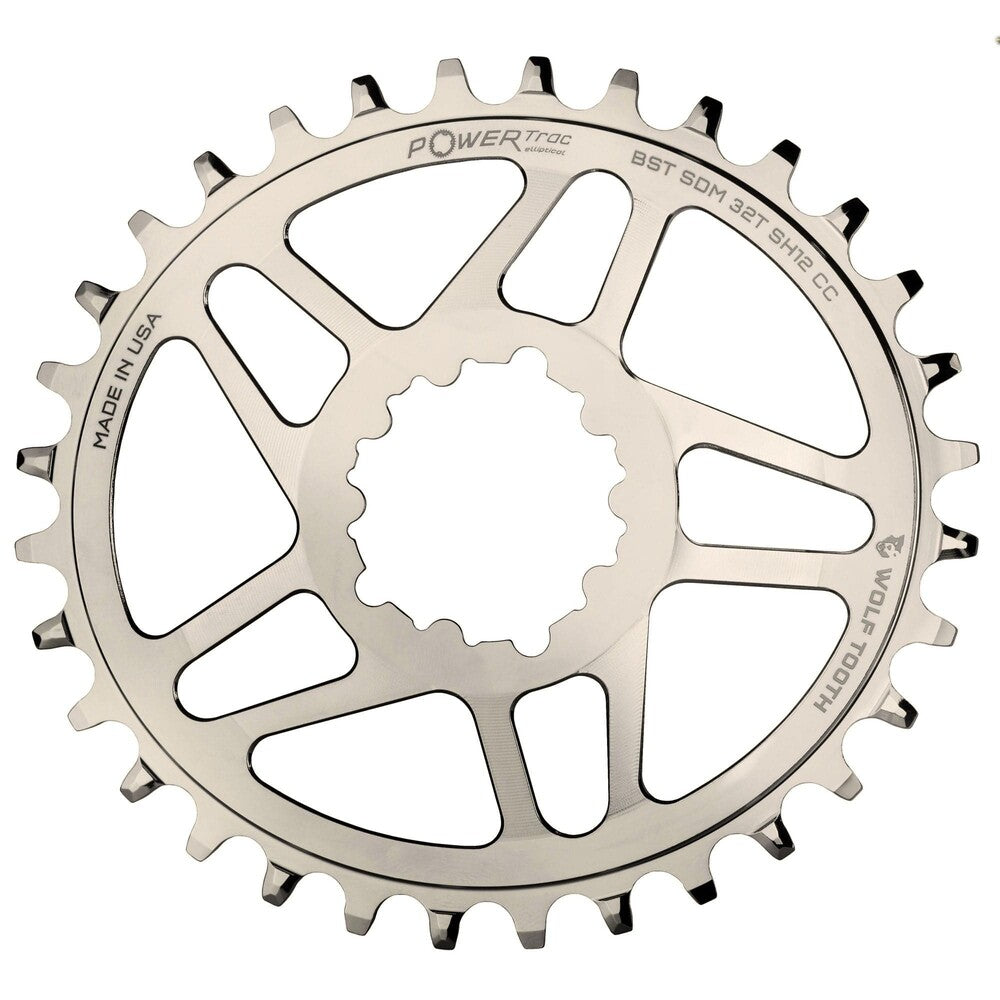 Oval Direct Mount Chainrings For Cane Creek And Sram Cranks For Shimano 12Spd Hyperglide+ Chain