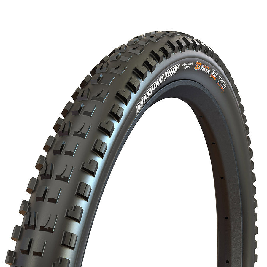 Maxxis, Minion DHF, Tire, 26''x2.30, Folding, Tubeless Ready, 3C Maxx Terra, EXO, 60TPI, Black