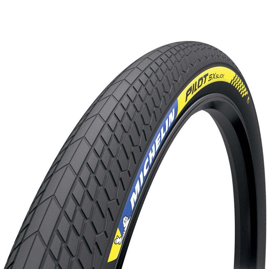 Michelin, Pilot SX Slick, 20x1.85, Folding, Tubeless Ready, 4x120, Black