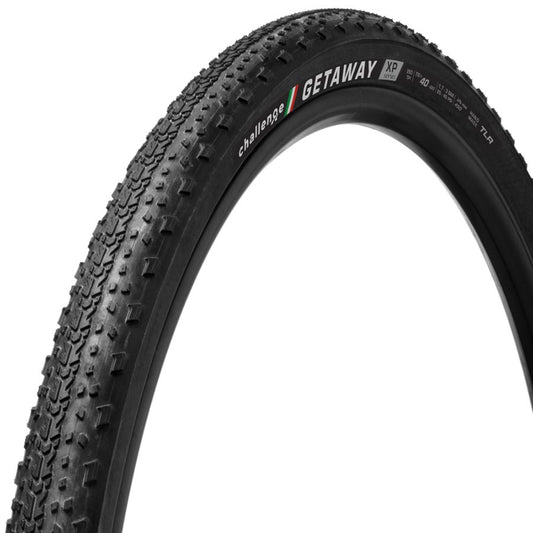 Challenge, Getaway XP, Gravel Tire, 700x40C, Folding, Tubeless Ready, SmartPlus, Corazza Armor Gold, 260TPI, Black