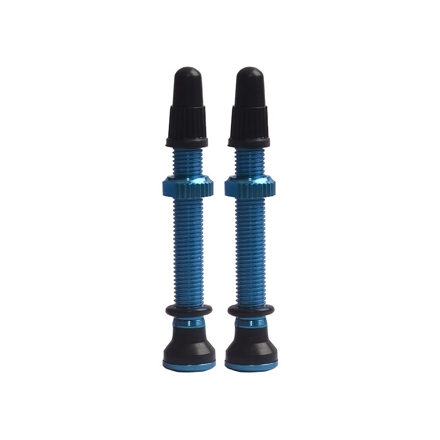 EVO, Tubeless Valves, Tubeless Valve, Presta, 44mm, Black, Pair