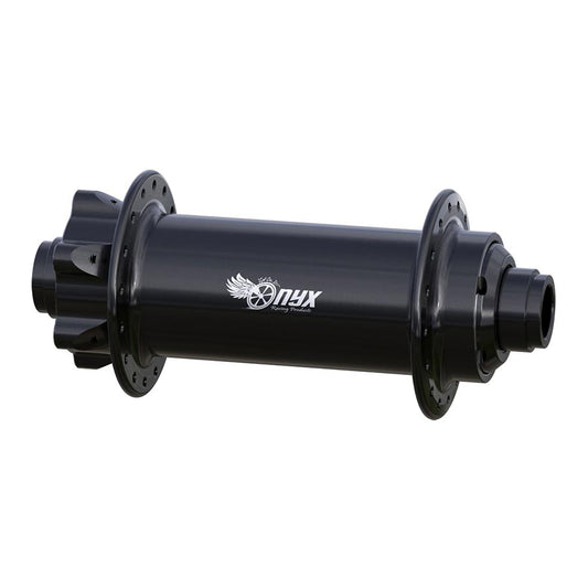 Onyx Racing Products, FAT, Disc Hub, Front, 32H, 15mm TA, 150mm, Black