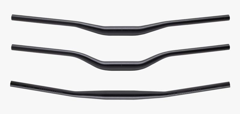 Bike Yoke Barmate Aluminum Handlebar, 50mm stack x 35mm clamp x 800mm wide, Black