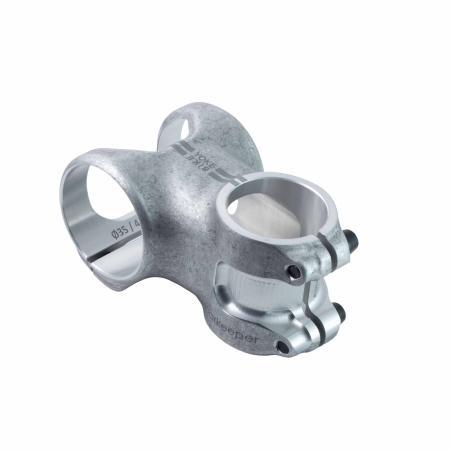 Bike Yoke Barkeeper Stem, 0° rise x length x clamp, Raw Forged Finish