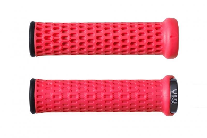 Bike Yoke Grippy Grips, Red