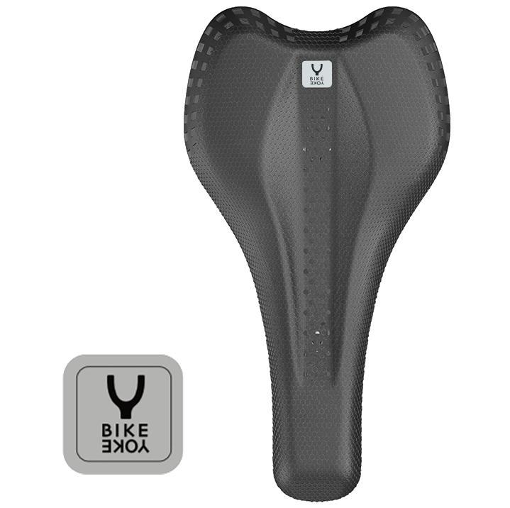 Bike Yoke Sagma 3D Rubber Tag, Silver/Grey