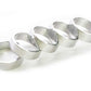 Wheels Manufacturing, Headset Spacer, 1-1/8'', Height: 1.5mm/2.5mm/5mm/7.5mm/10mm, Aluminum, 105pcs
