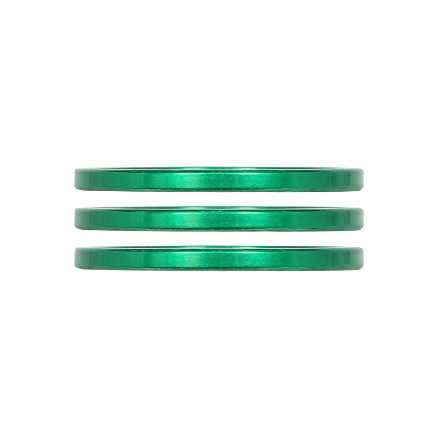 Industry Nine, iRiX, Headset Spacer, 1-1/8'', Height: 5mm, Aluminum, Turquoise, 3pcs