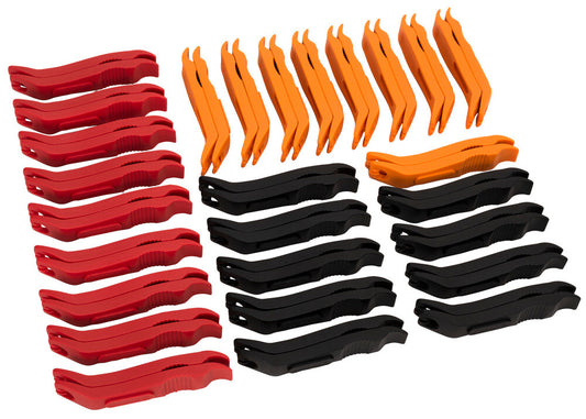 Set of tire levers, 27 pairs