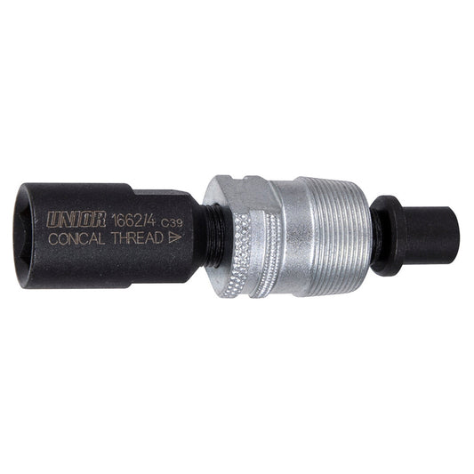 Tapered crank puller