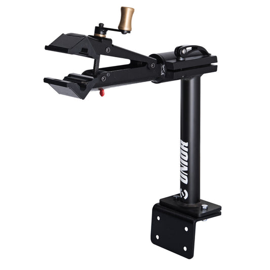 Wall or bench mount clamp, quick release