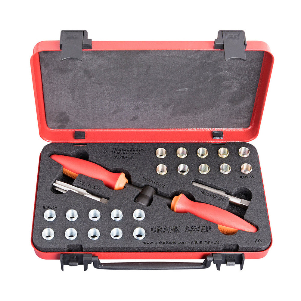Crank Saver - Pedal thread repair and insert kit