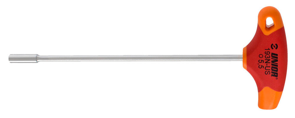 Socket wrench with T-handle
