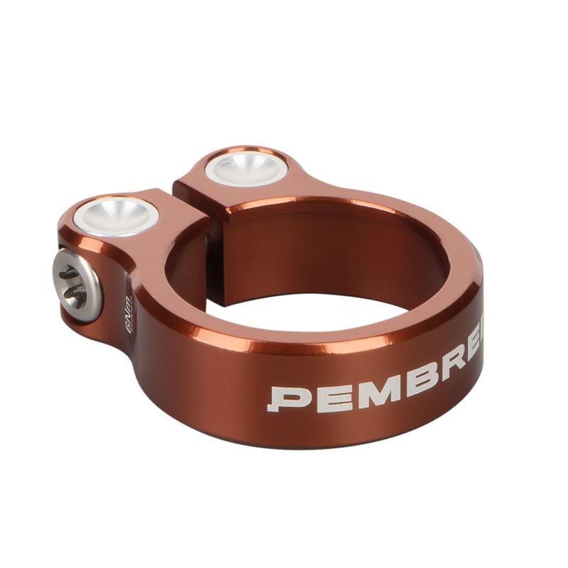 PEMBREE DBN Seat Post Clamp, 36.4mm, Bronze