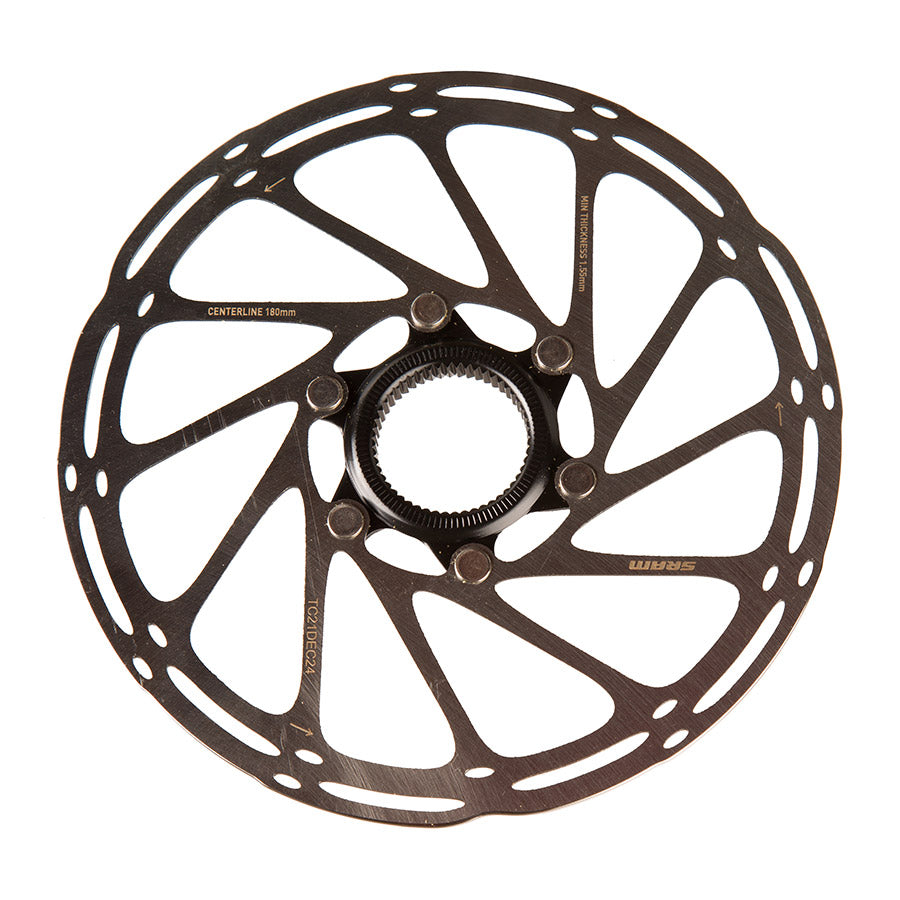 SRAM,  Centerline Center Lock Black, 180mm