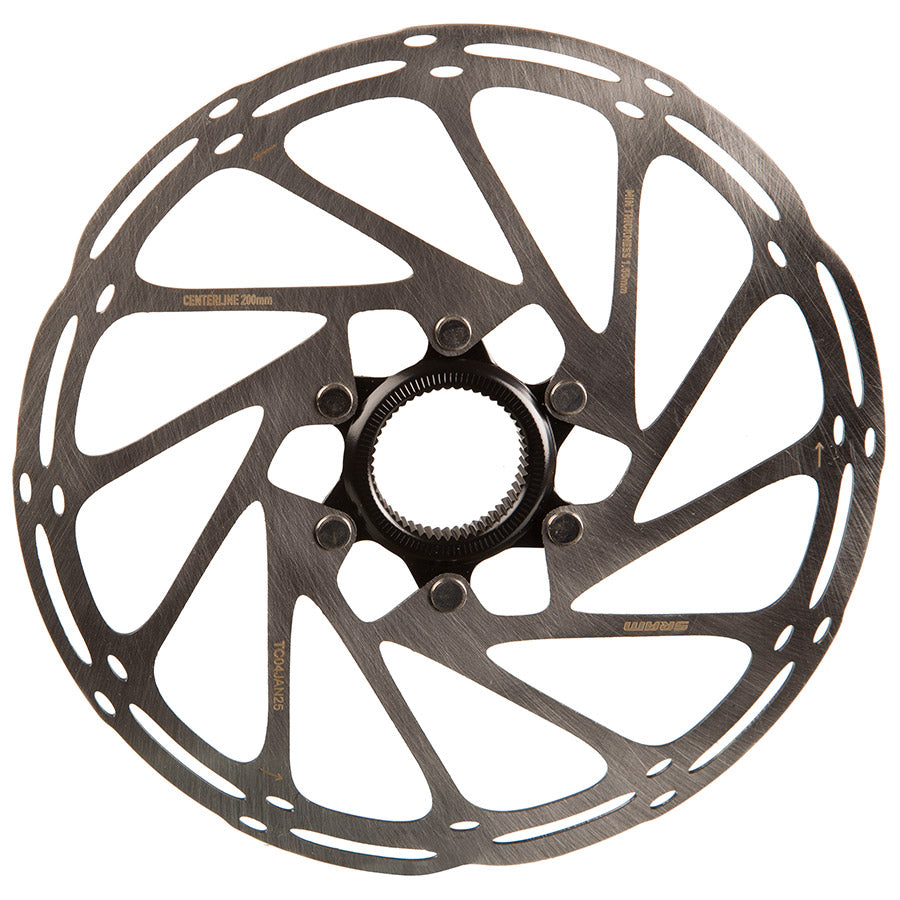SRAM,  Centerline Center Lock Black, 180mm
