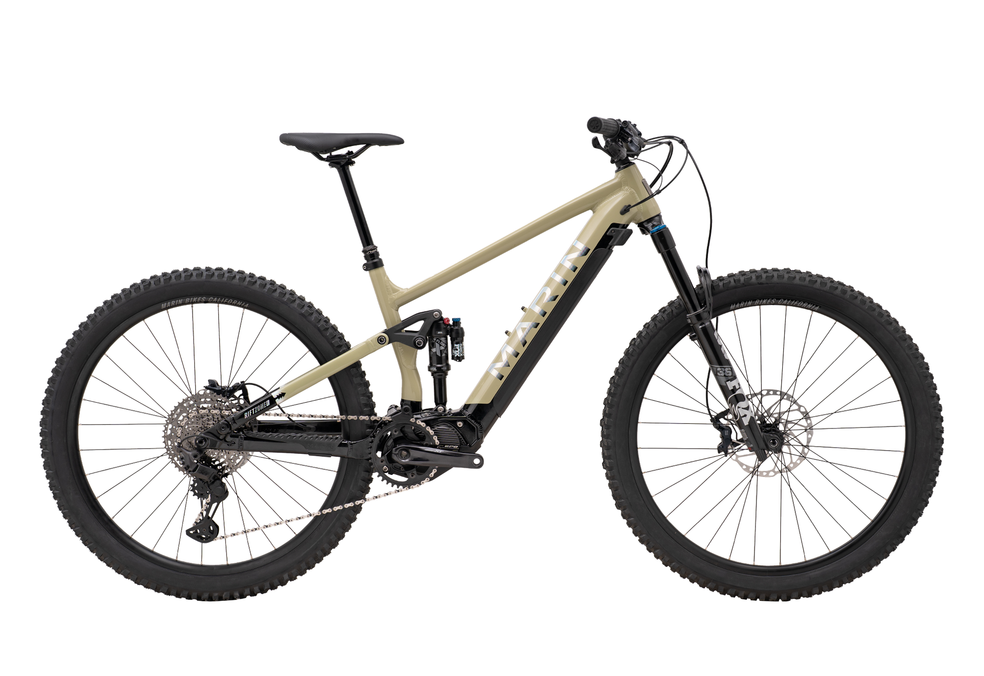 2024 Marin Rift Zone E2 Sand Black — Side Profile
