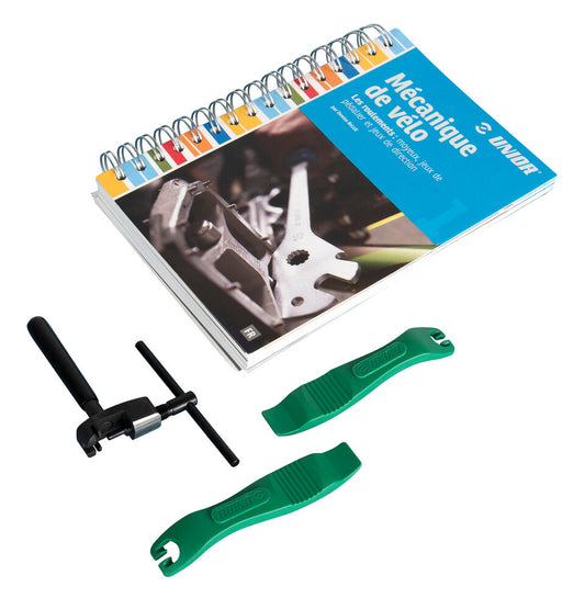 Bike book set FR with bike tools