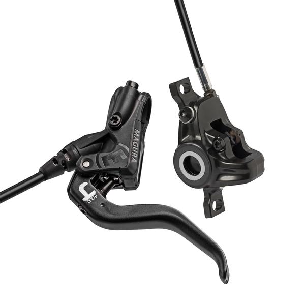 Magura MT4 Disc Brake, Black and Silver, /each (fits Front or Rear, Flip-Flop)