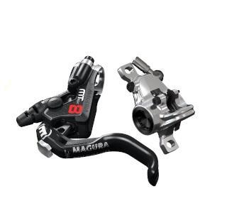 Magura MT8 Pro Disc Brake, Black and Red, /each (fits Front or Rear, Flip-Flop)