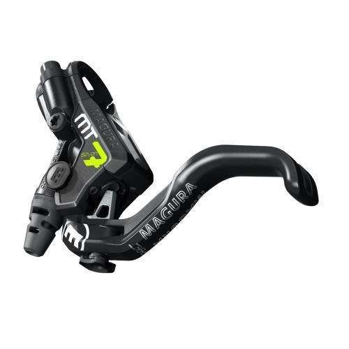 Magura MT7 Pro Master Cylinder/Brake Lever Assembly, HC Lever, Toolless Reach Adjustment, Black and Neon Yellow, /ea