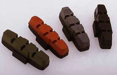 Magura HS-33 Rim Brake Pads, Kool Stop Red, Set of 4