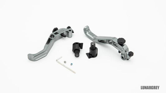 Oak Components Root Lever Pro, Magura Brakes, 2 Lever Set, Lunar Gray