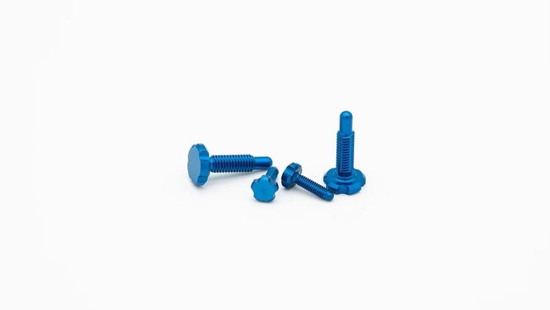 Oak Components Screw Kit for Magura Root Lever Pro, Blue