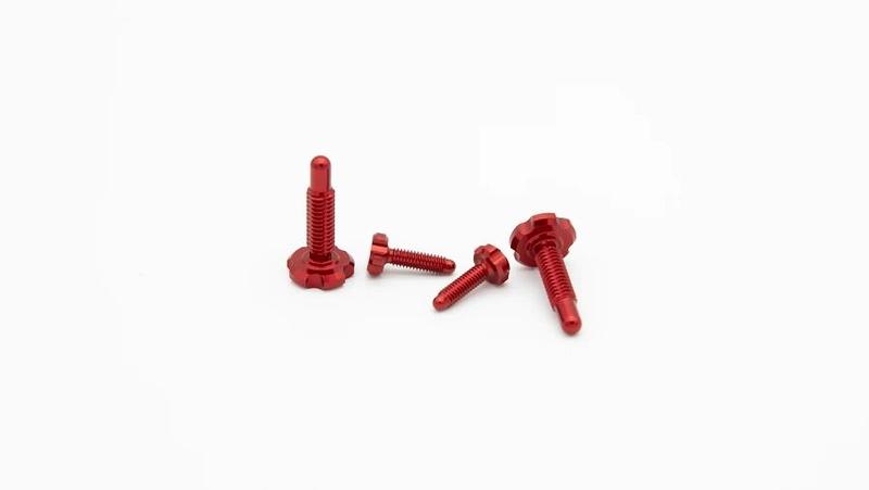 Oak Components Screw Kit for Magura Root Lever Pro, Red