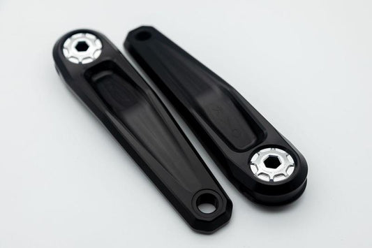 Oak Components Meteor Crankset, MTB Standard, 155mm Length, Black