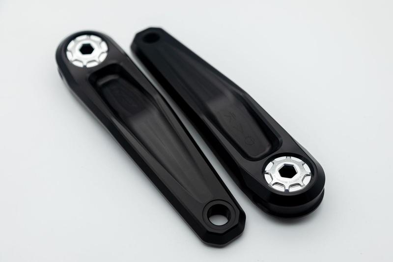 Oak Components Meteor Crankset, MTB Standard, 165mm Length, Black